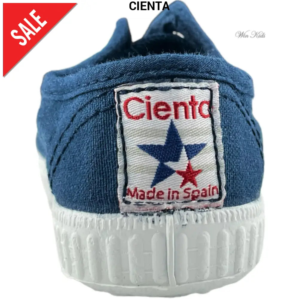 Scarpe CIENTA slip on punta in gomma blu 21 - 39 Scarpe