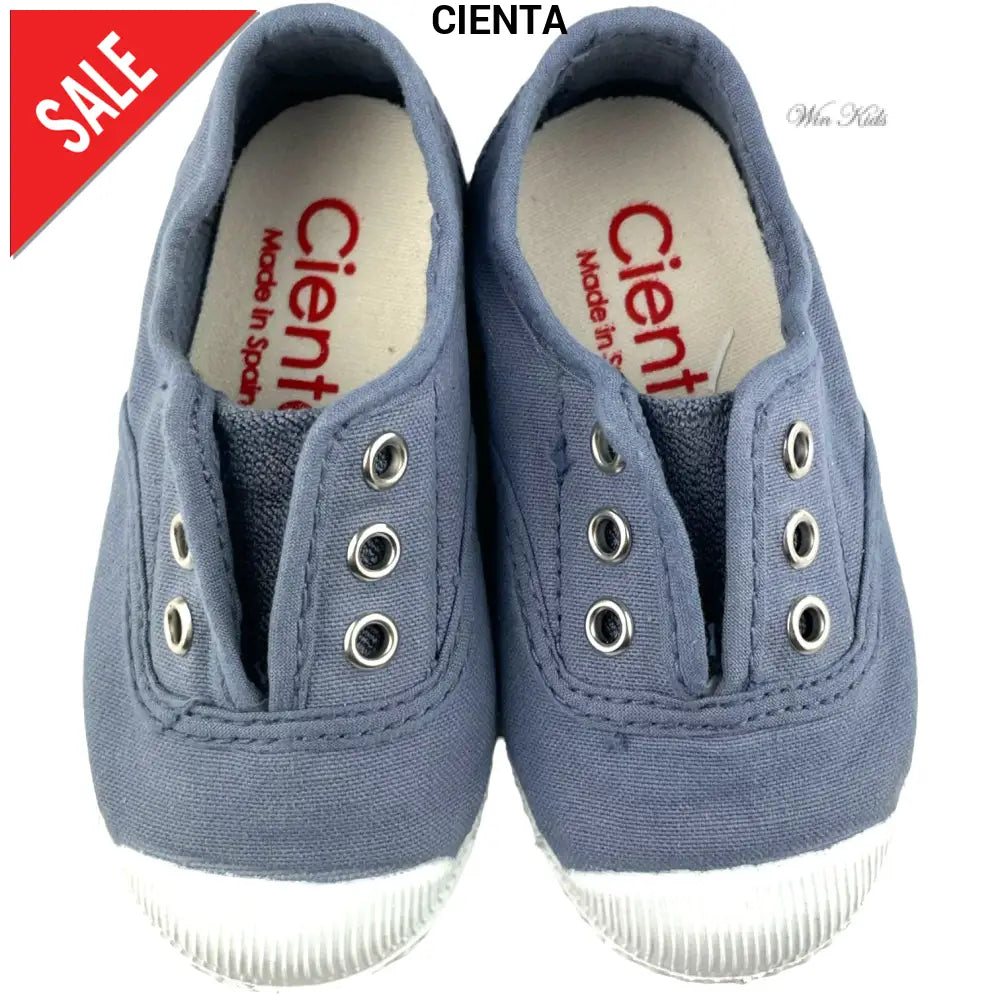 Scarpe CIENTA slip on punta in gomma jeans 21 - 39 Scarpe
