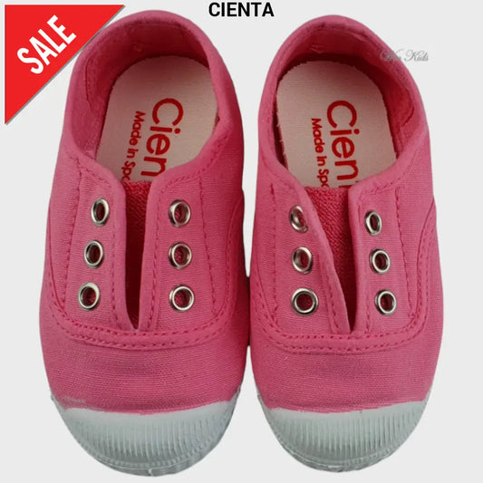 Scarpe CIENTA slip on punta in gomma rosa 21 - 39 Scarpe