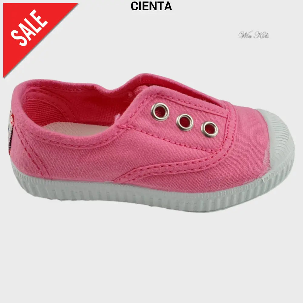 Scarpe CIENTA slip on punta in gomma rosa 21 - 39 Scarpe