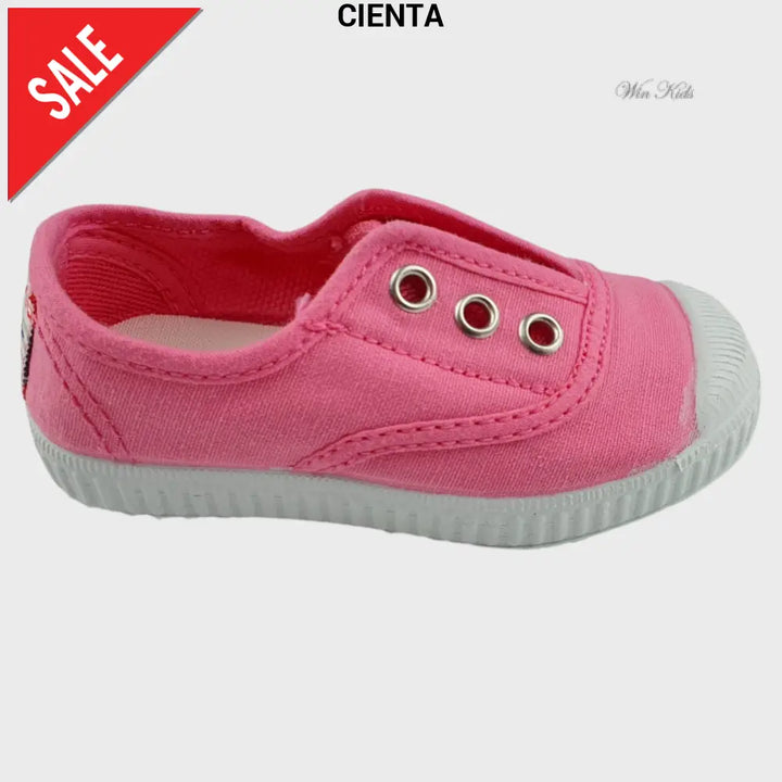 Scarpe CIENTA slip on punta in gomma rosa 21 - 39 Scarpe