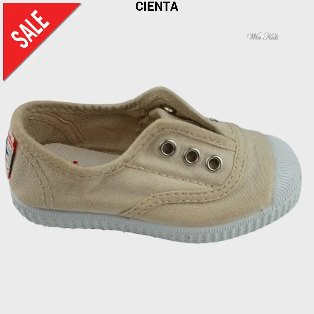 Scarpe CIENTA slip on punta in gomma sabbia 21 - 39 Scarpe