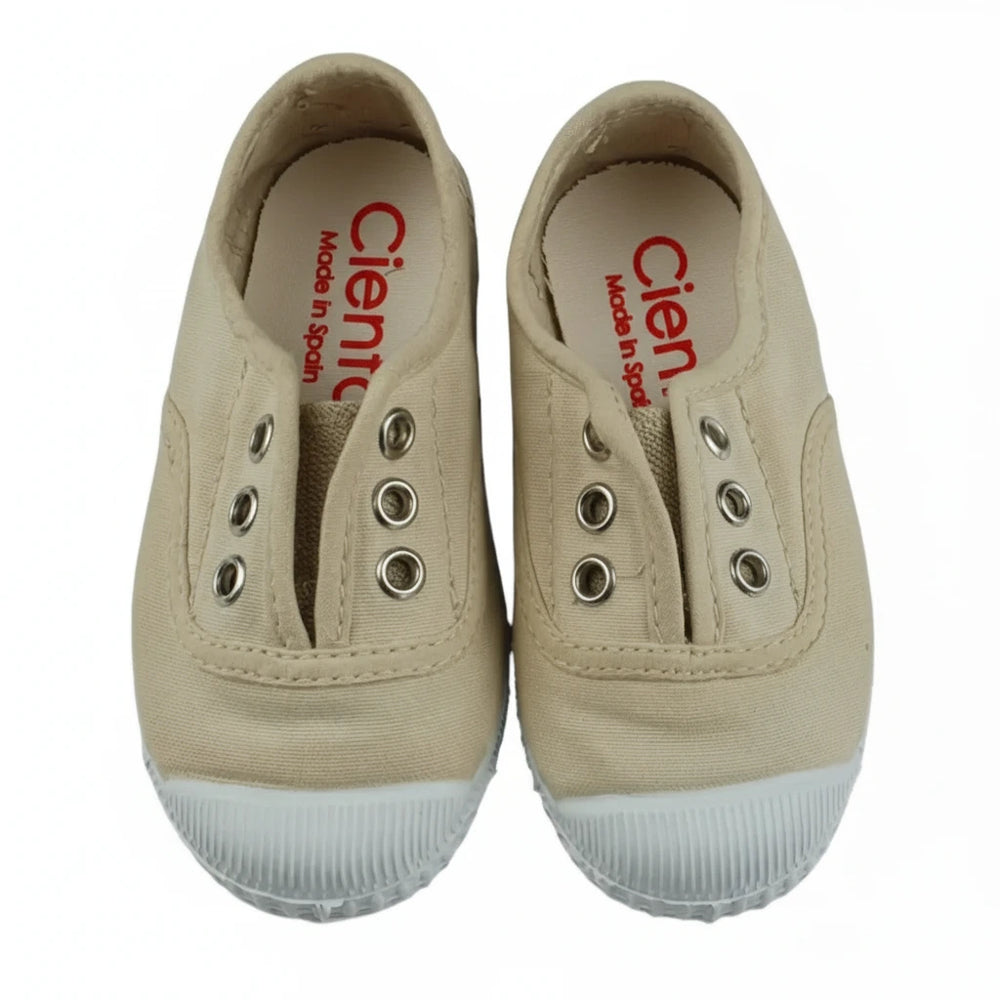 Scarpe CIENTA slip on punta in gomma sabbia 21 - 39 Scarpe