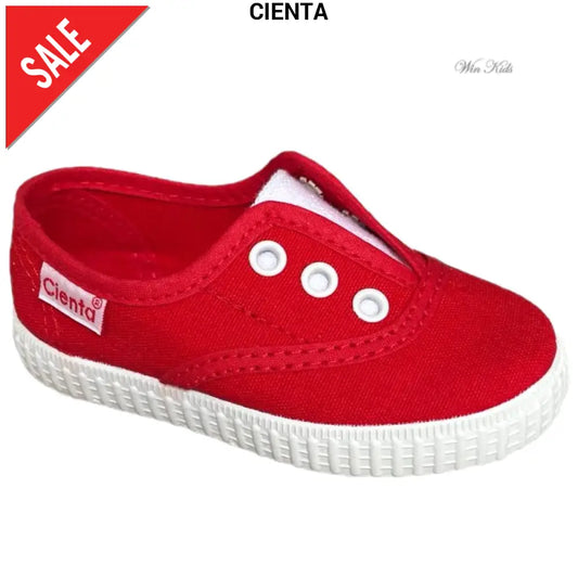 Scarpe CIENTA slip on rossa 20 - 30 Scarpe