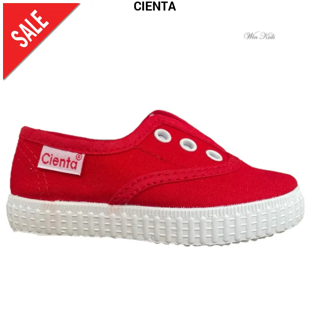 Scarpe CIENTA slip on rossa 20 - 30 Scarpe