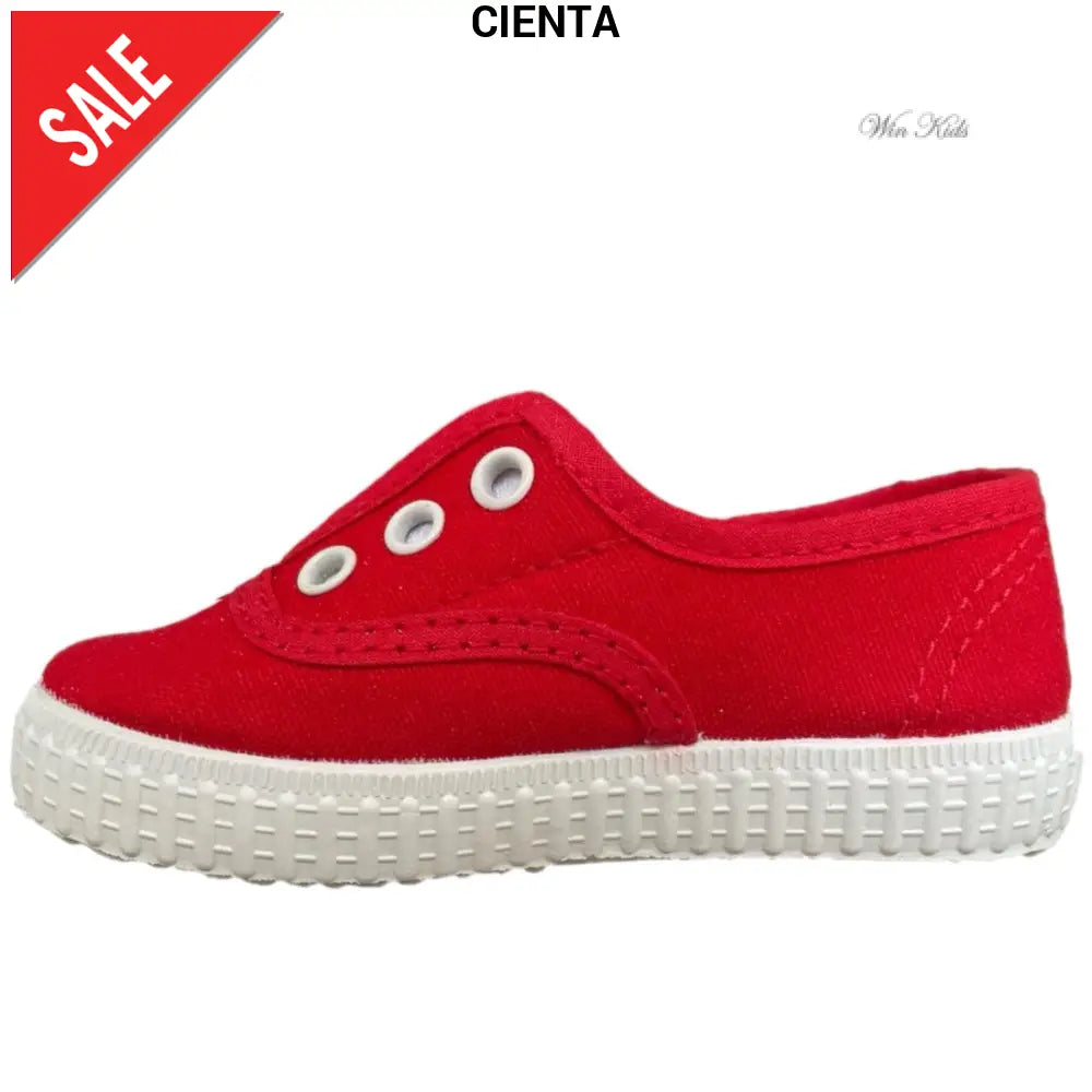 Scarpe CIENTA slip on rossa 20 - 30 Scarpe