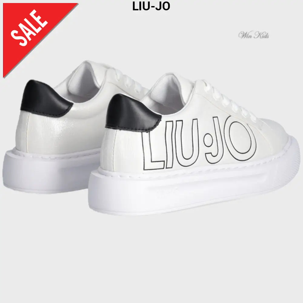 Scarpe LIU JO bianco laminato dal 25 fino al 37 Scarpe
