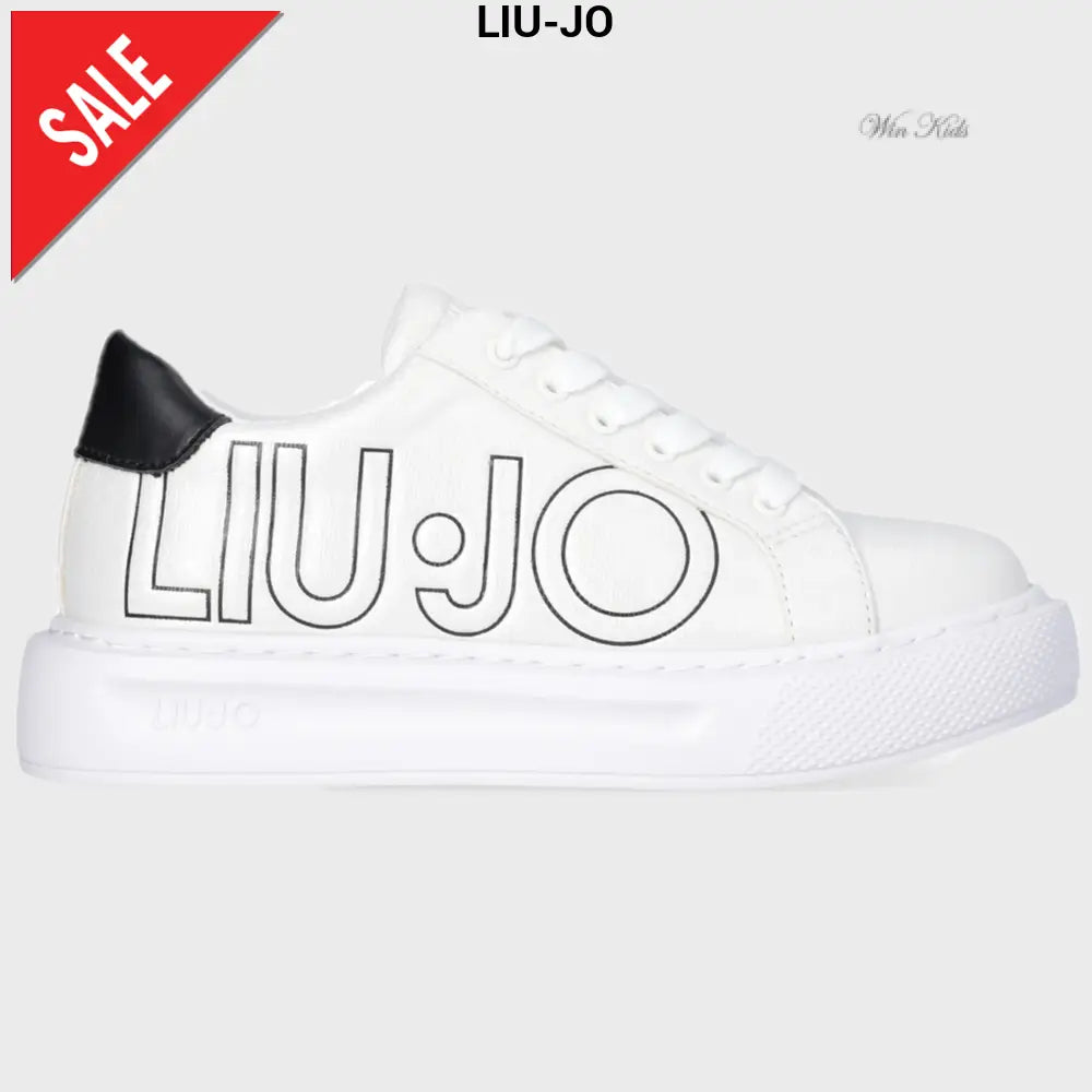 Scarpe LIU JO bianco laminato dal 25 fino al 37 Scarpe