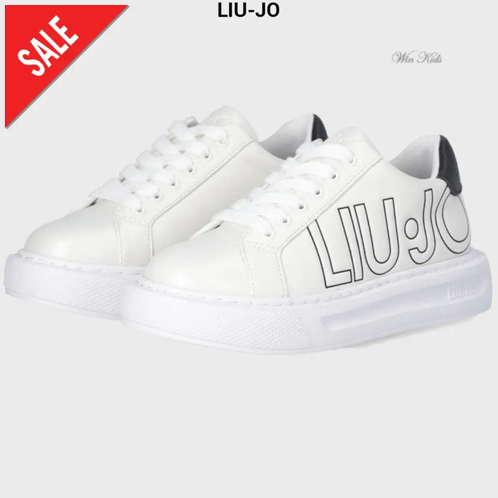 Scarpe LIU JO bianco laminato dal 25 fino al 37 Scarpe