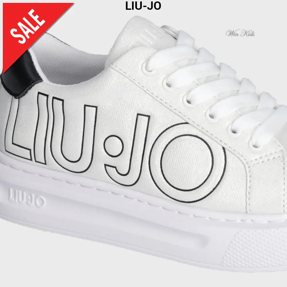 Scarpe LIU JO bianco laminato dal 25 fino al 37 Scarpe