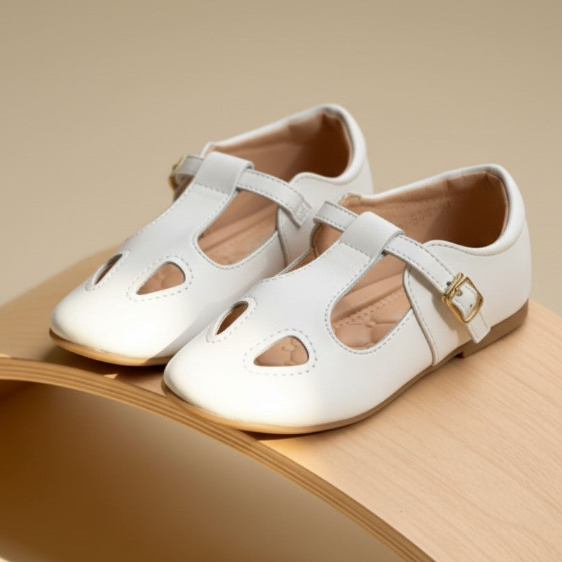 Scarpe modello occhiello bianco by Sofia Kids taglie 25-30
