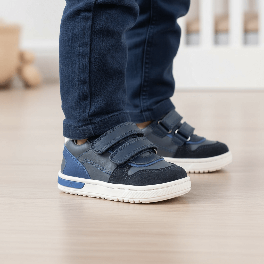 Scarpe PRIMIGI blu - Close-up quadrato