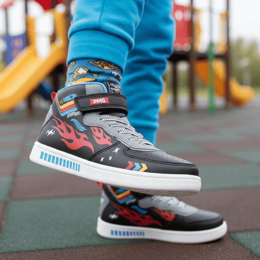Scarpe PRIMIGI HOT WHEELS - Close-up quadrato