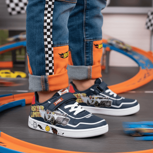 Scarpe PRIMIGI linea HOT WHEELS blu