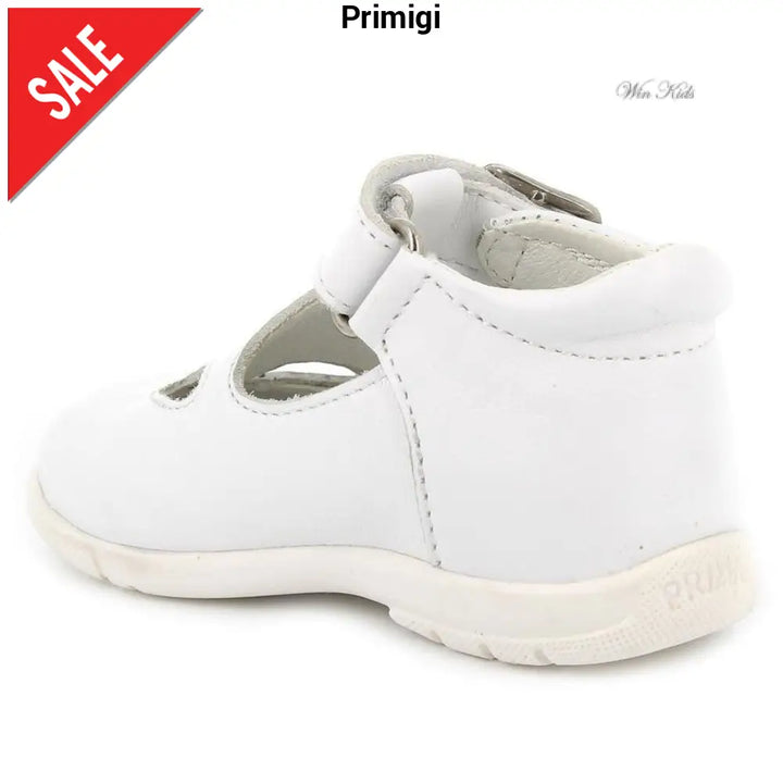 Scarpe PRIMIGI occhietto in pelle bianca 18 - 25 Scarpe