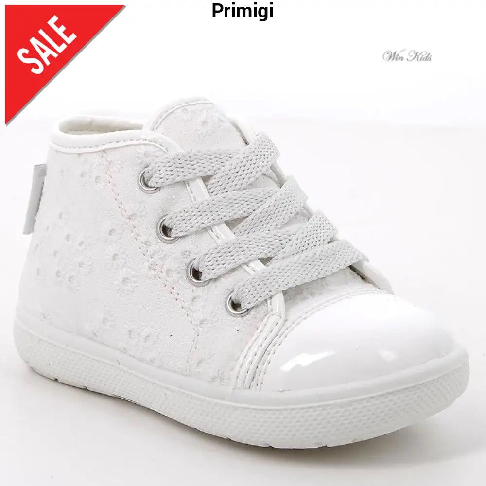 Scarpe PRIMIGI primi passi bianca in pizzo san gallo 19 - 26 Scarpe