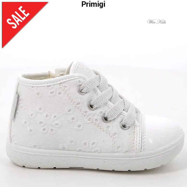 Scarpe PRIMIGI primi passi bianca in pizzo san gallo 19 - 26 Scarpe