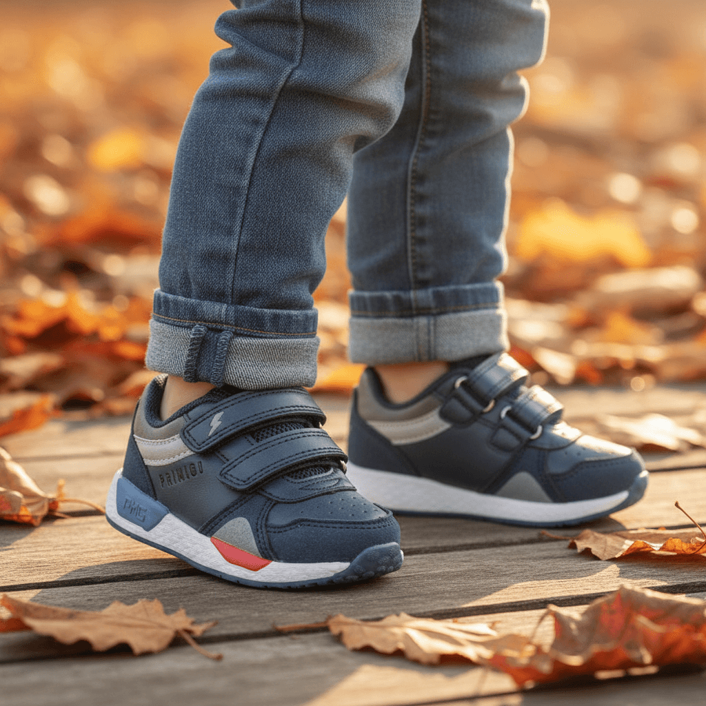 Scarpe PRIMIGI primi passi blu doppio velcro