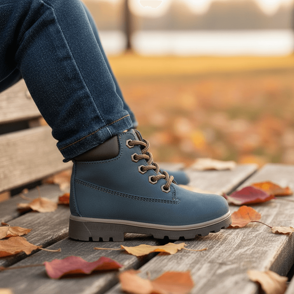 Scarpe PRIMIGI primi passi blu mid