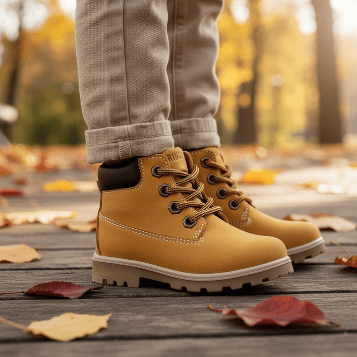 Scarpe PRIMIGI senape - Atmosfera autunno-inverno