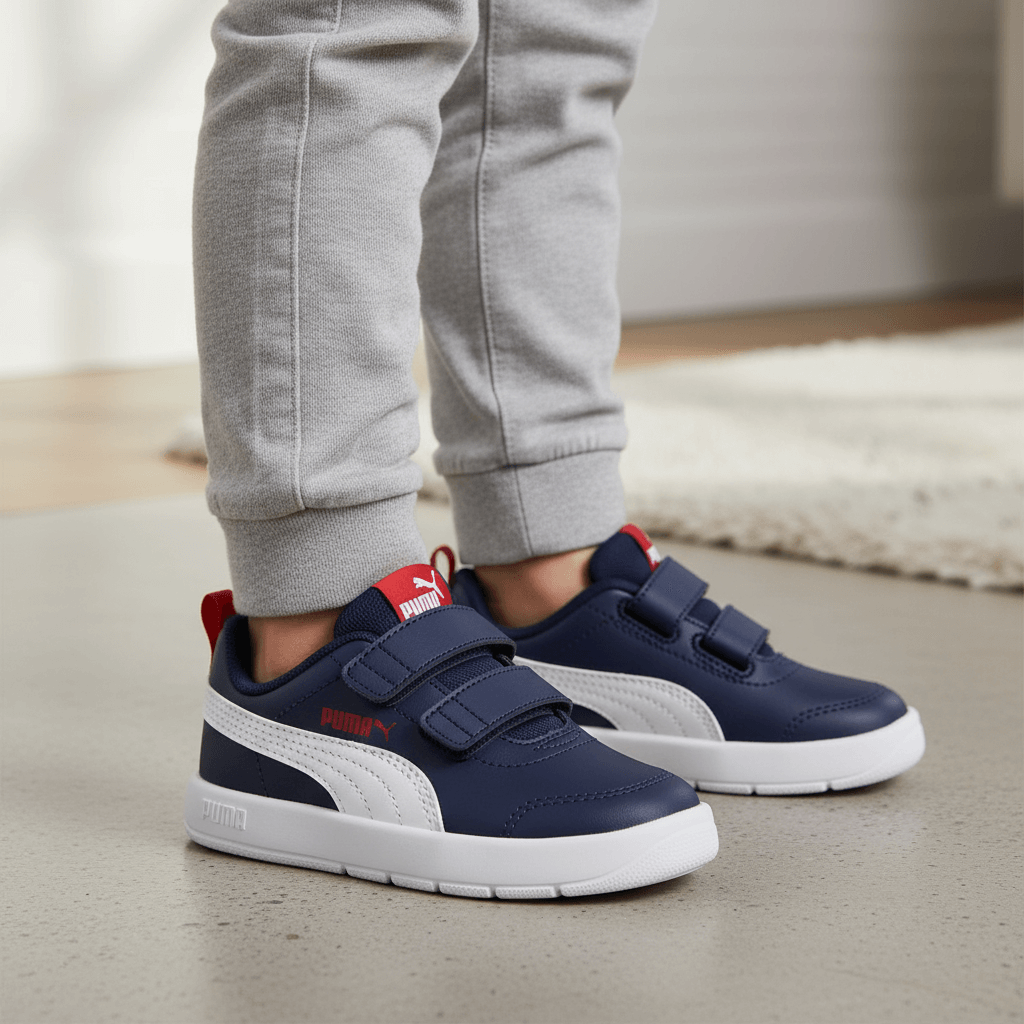 Scarpe PUMA Courtflex V3 blu - Realistica