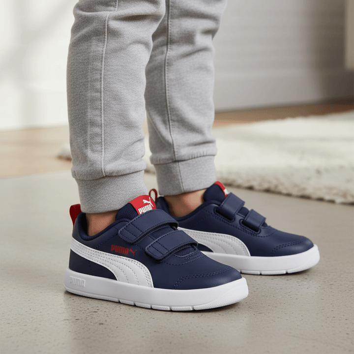 Scarpe PUMA Courtflex V3 blu - Realistica