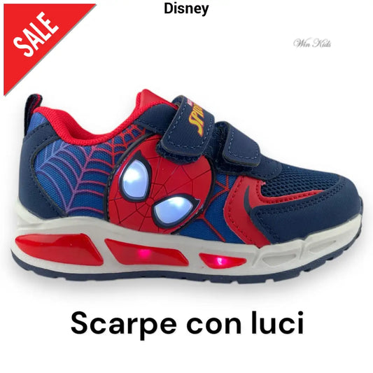 Zapatillas SPIDER MAN con luces para niños de 25 a 33 años