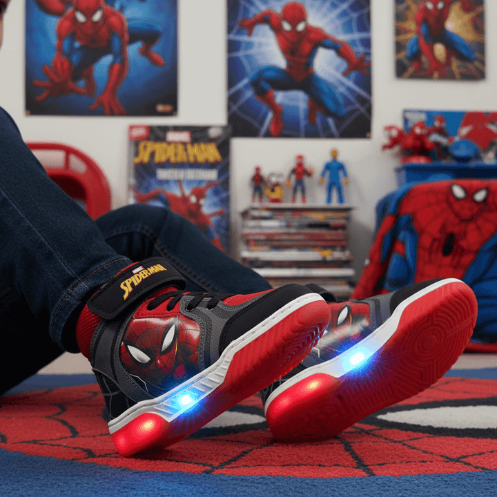 Scarpe SPIDER MAN indossate