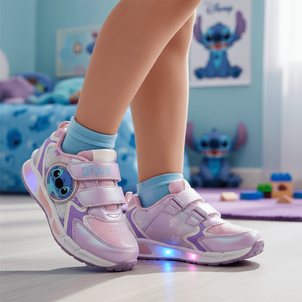 Zapatos STITCH desgastados - Fondo realista