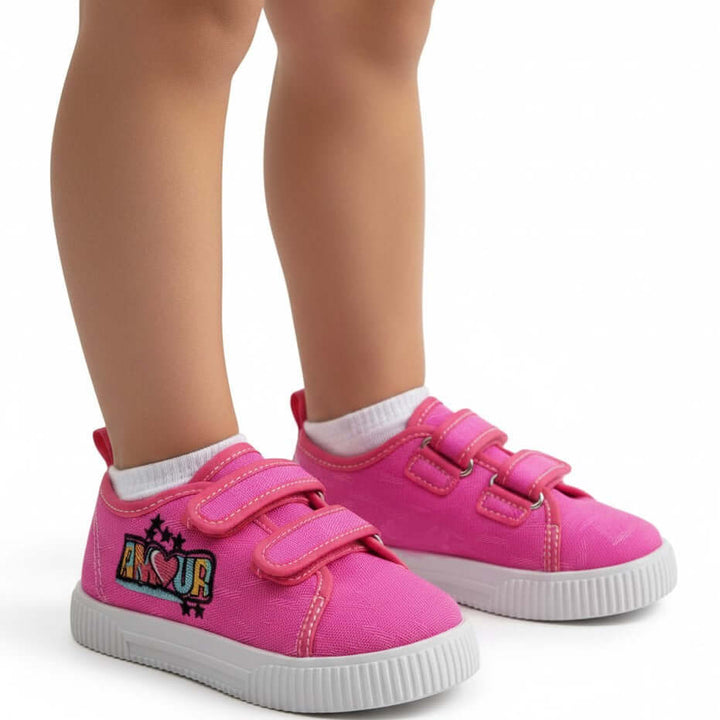 Scarpe SUPERGA bambina in tela fuxia con strappo taglie 25-30