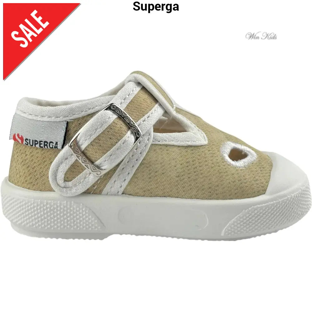 Zapatos SUPERGA modelo ojo beige 18 - 25 Zapatos