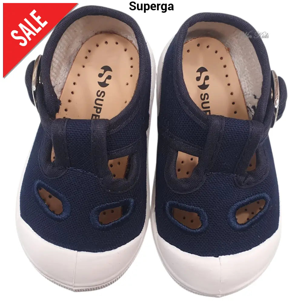 Zapatos SUPERGA modelo ojos azules para niños 18 - 25 Zapatos