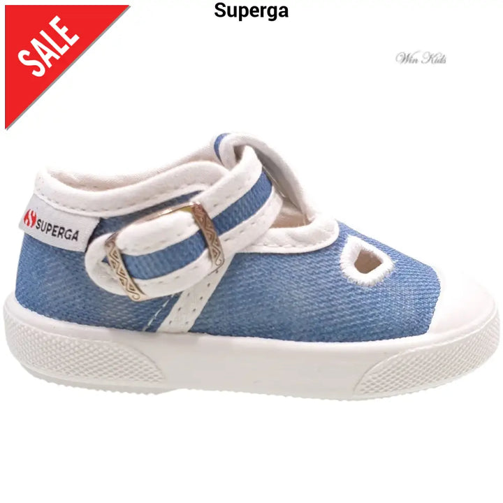 Scarpe SUPERGA modello occhietto jeans 18 - 25 Scarpe