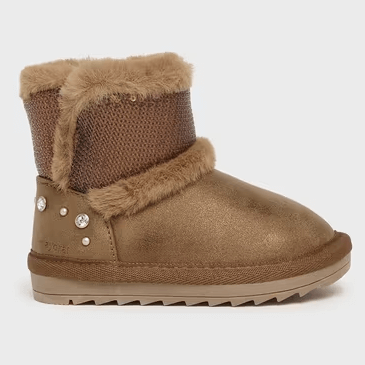 Stivaletti Bambina MAYORAL con Ecopelliccia - Caldi e Antiscivolo dal 19 al 25