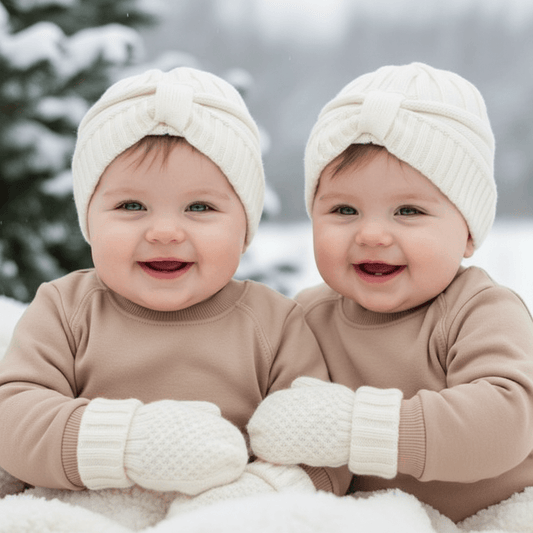 Set cappello turbante e muffolette MAYORAL - prodotto identico