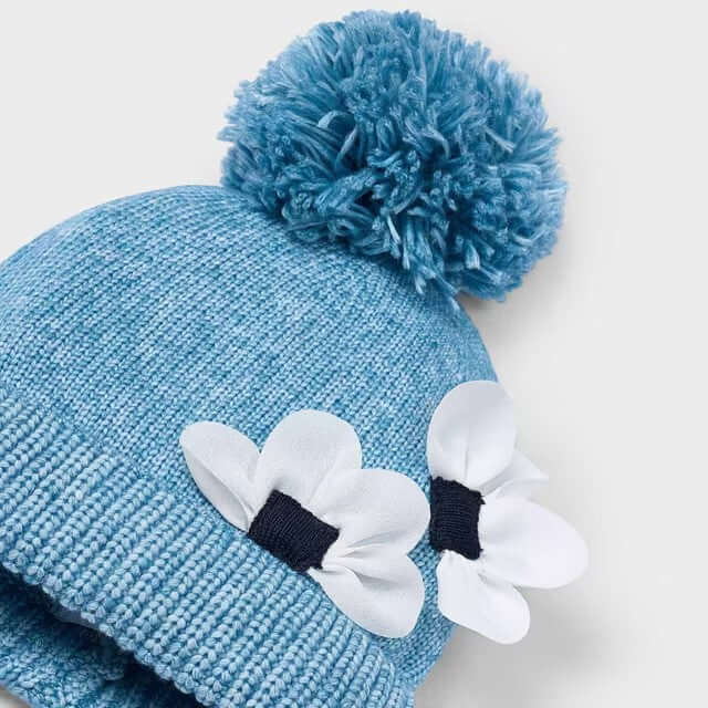 Cappello scaladacollo e guanti MAYORAL azzurro 4 anni - 10 anni