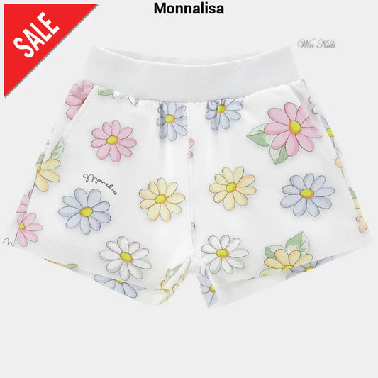 Shorts MONNALISA bianco 3 mesi - 36 mesi Bermuda