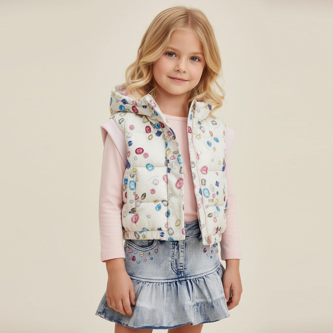 Smanicato MONNALISA linea Gemme multicolor 4 anni - 10 anni