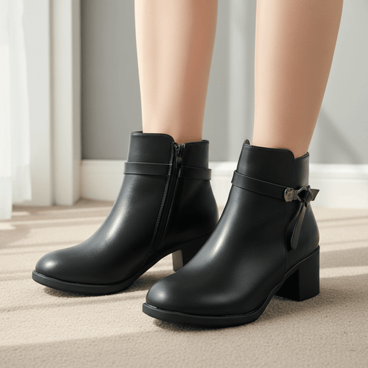 Stivaletti neri donna