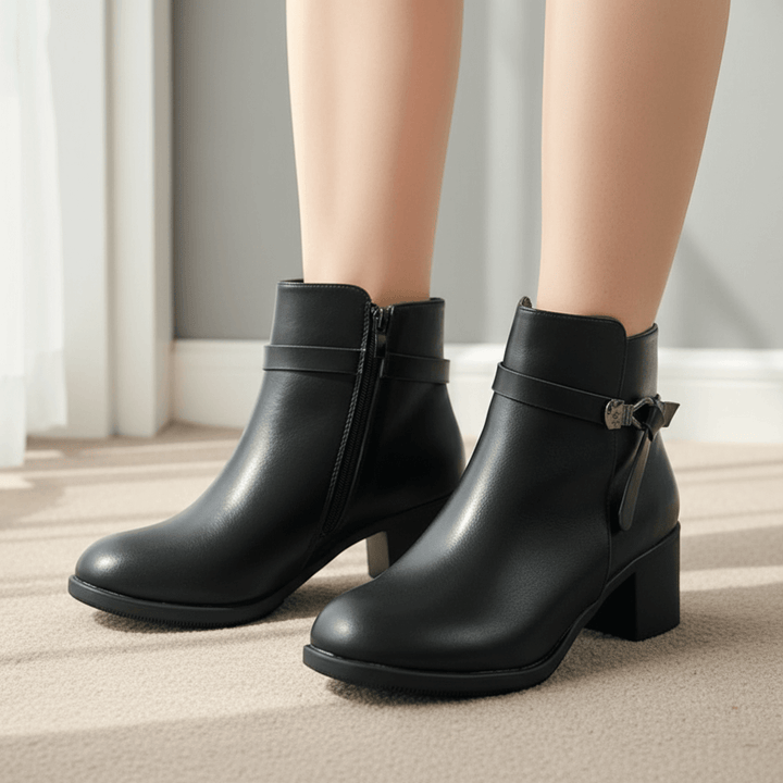 Stivaletti neri donna