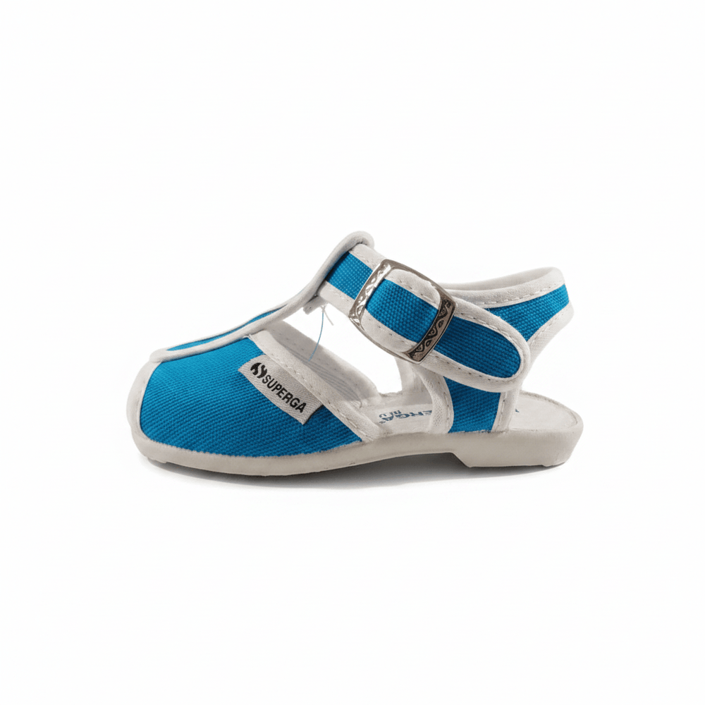 Superga 1200 azzurro turchese sfondo bianco scontornato quadrato