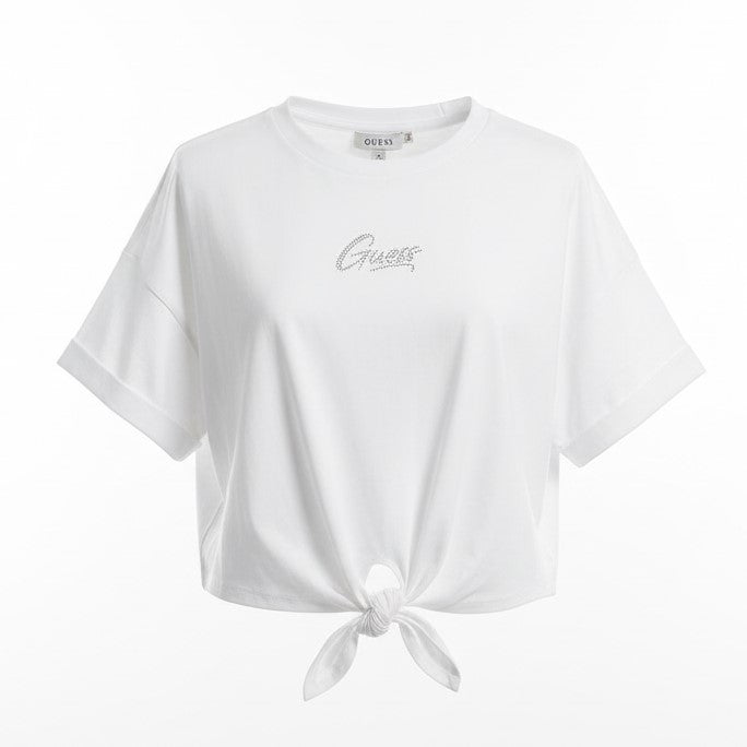 White cropped and oversized GUESS t-shirt 8 years - 16 years