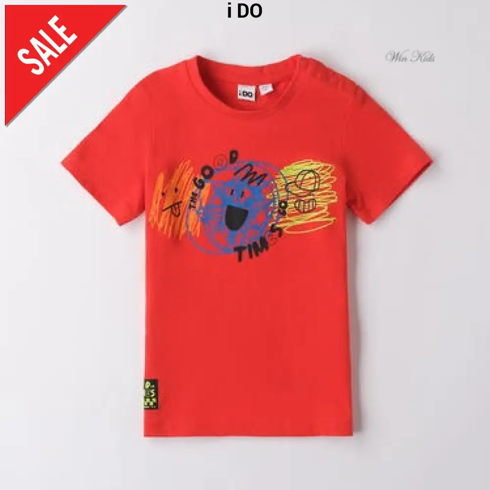 T-shirt i DO rossa 12 mesi - 8 anni T-shirt
