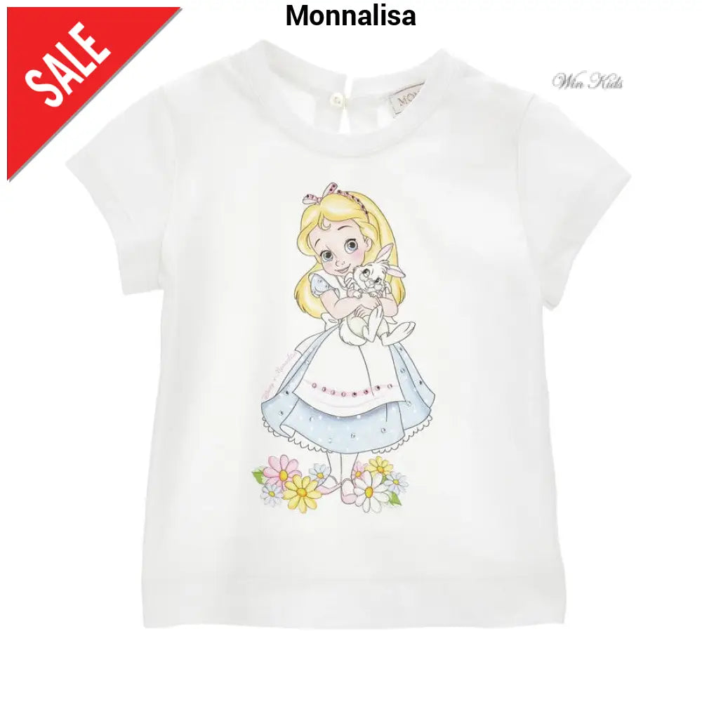 T-shirt Monnalisa coniglietto 3 mesi - 3 anni T-shirt