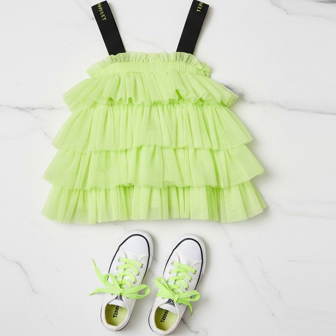 Top TWINSET  in tulle doppio utilizzo trasfornabile anche in gonna