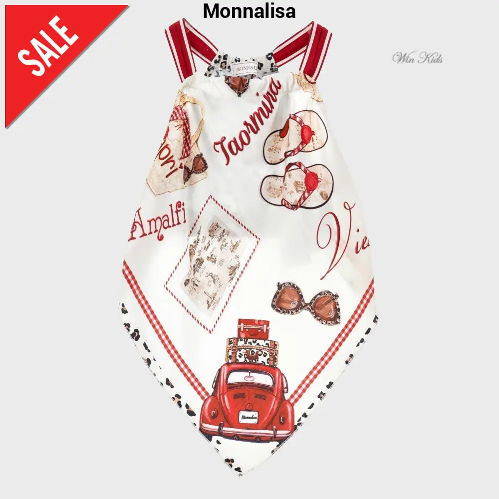 Top MONNALISA modello foulard 2 anni - 10 anni Top