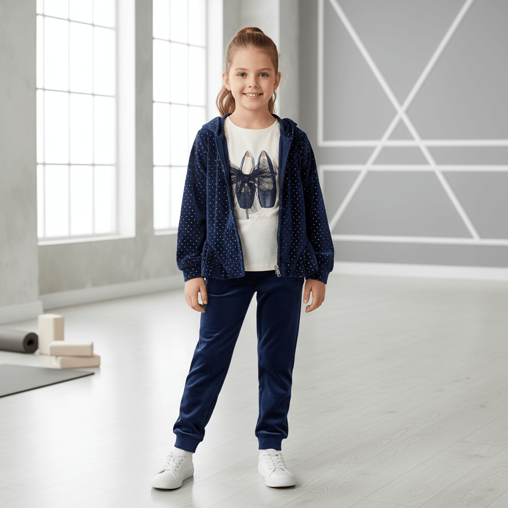 Tuta e T-shirt MAYORAL blu