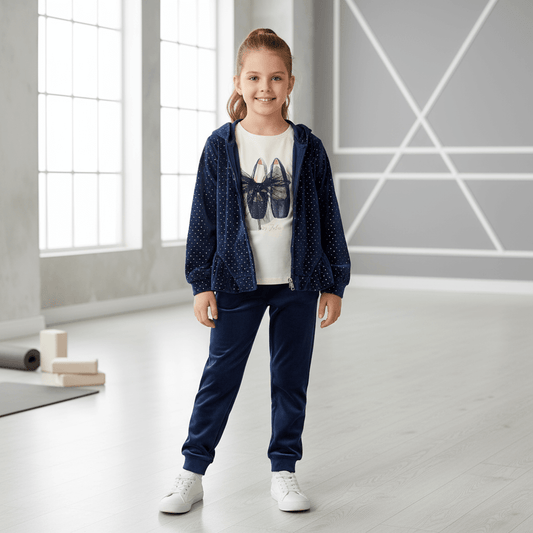 Tuta e T-shirt MAYORAL blu