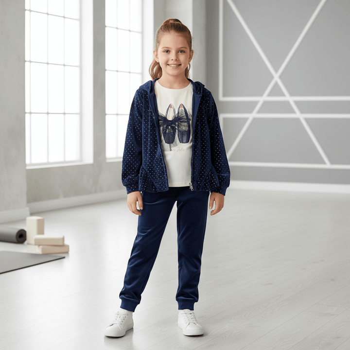 Tuta e T-shirt MAYORAL blu