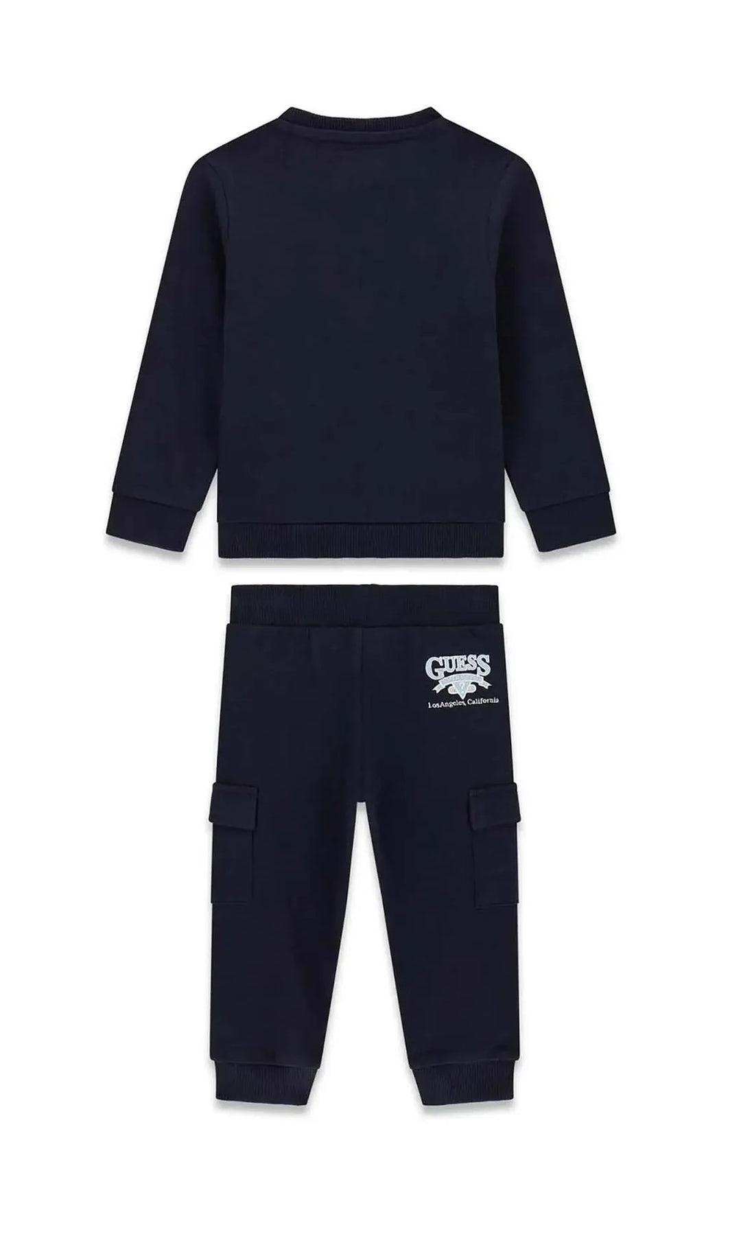 Tuta GUESS blu da bambino dalla taglia 2 anni alla 8 anni